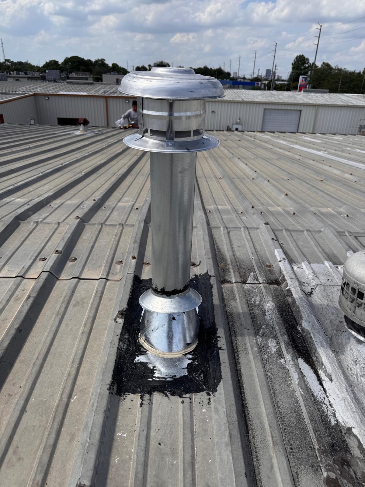 Exhaust & Vent Hoods - hvac rooftop vent installation houston tx